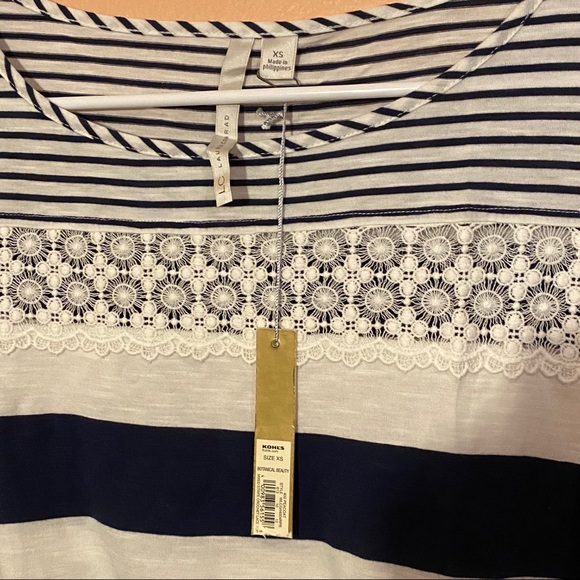 NWT Lauren Conrad 3/4 Sleeve Tee - Picture 2 of 6